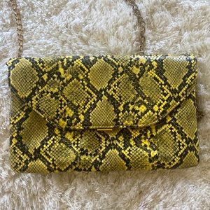 Snake Skin Clutch